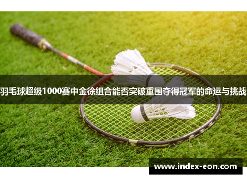 羽毛球超级1000赛中金徐组合能否突破重围夺得冠军的命运与挑战